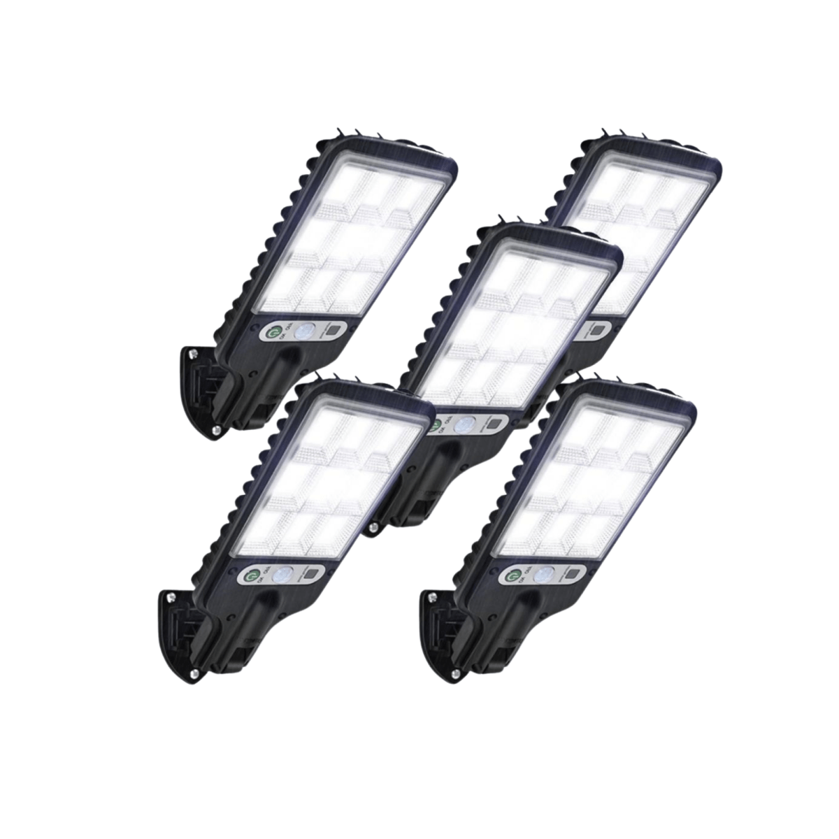 Solar-Powered Motion Sensor Outdoor Lamp