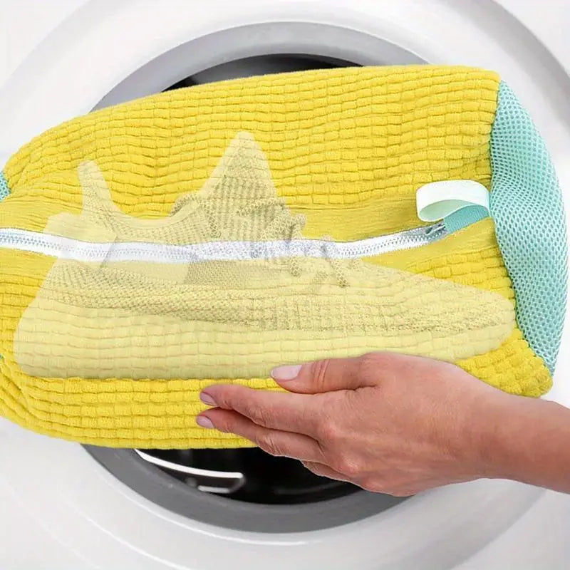Portable Shoe Washing Bag for Sneakers and Cleats