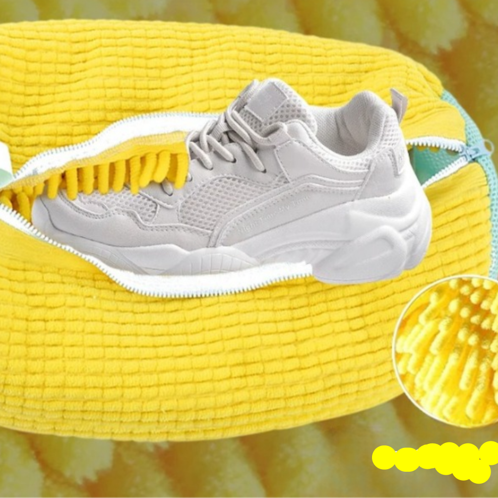 Portable Shoe Washing Bag for Sneakers and Cleats