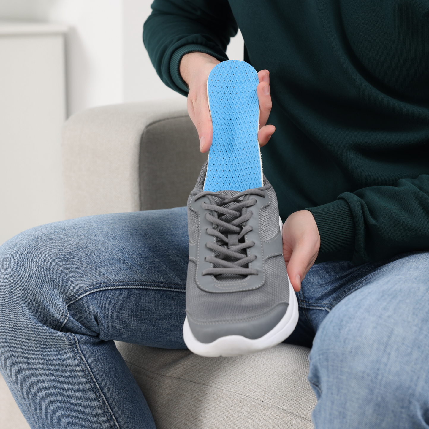 Pressure-Relieving Ergonomic Insoles for All Shoes