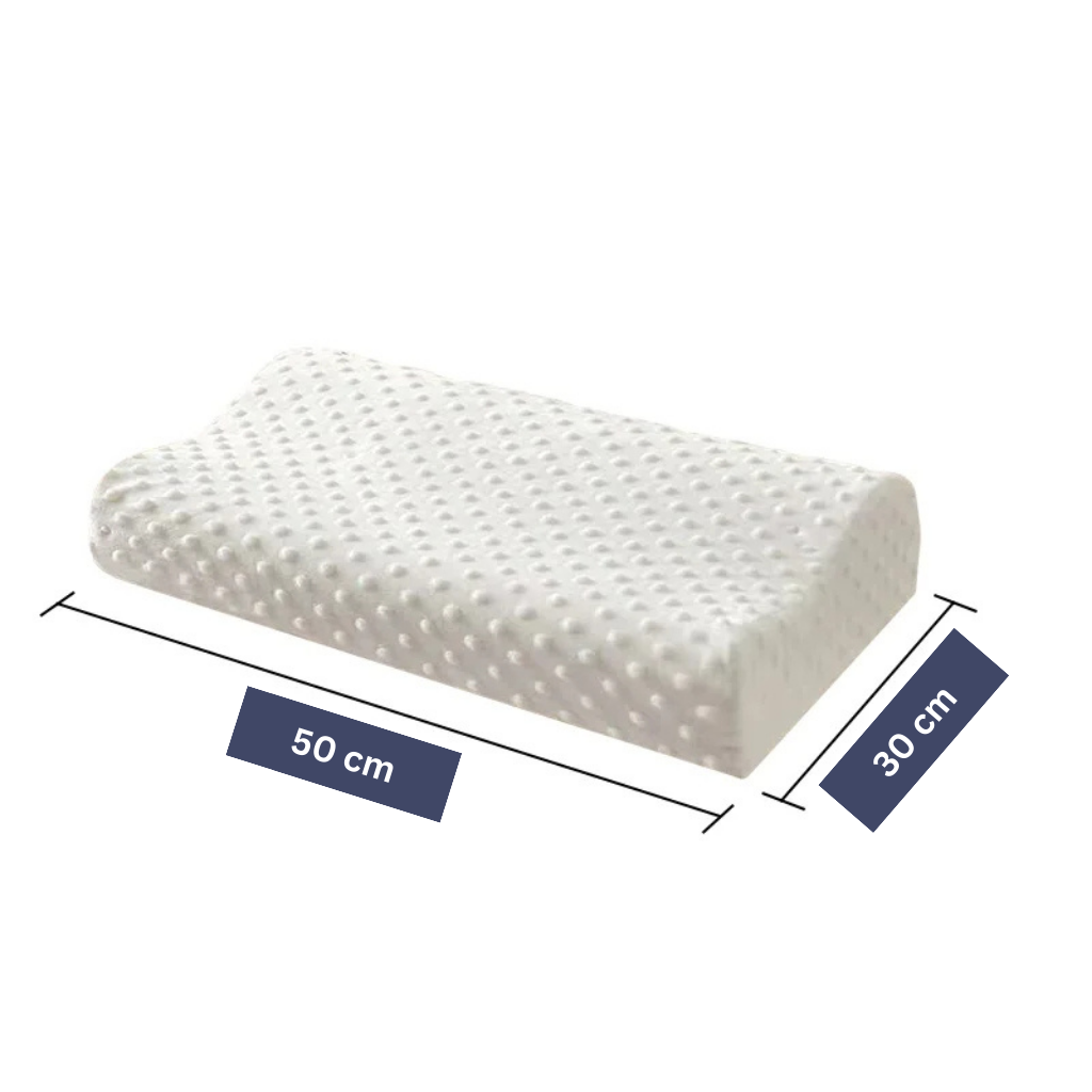 Ergonomic Contour Pillow for Comfortable Sleep