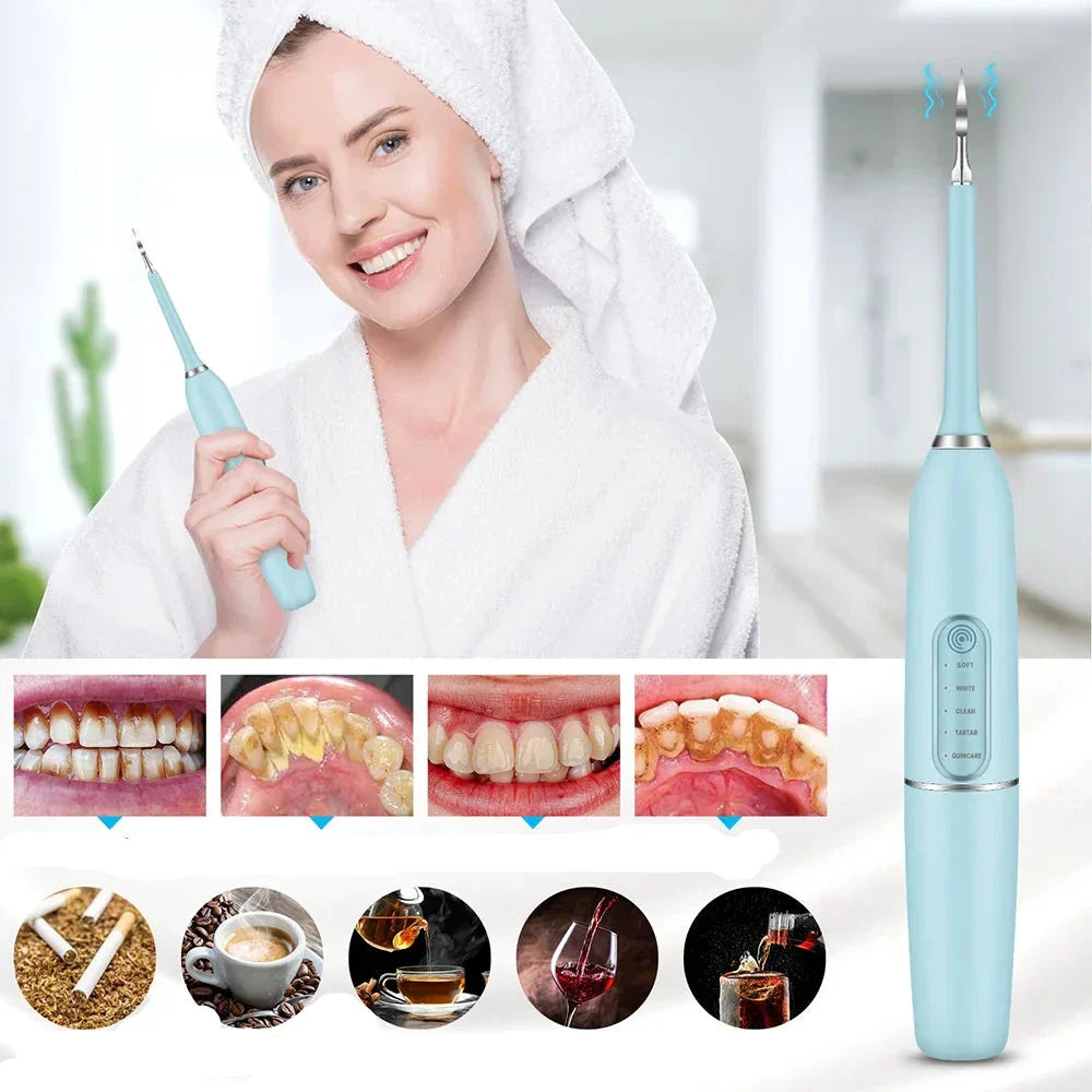 Sonic Dental Care Device for Plaque and Tartar Removal