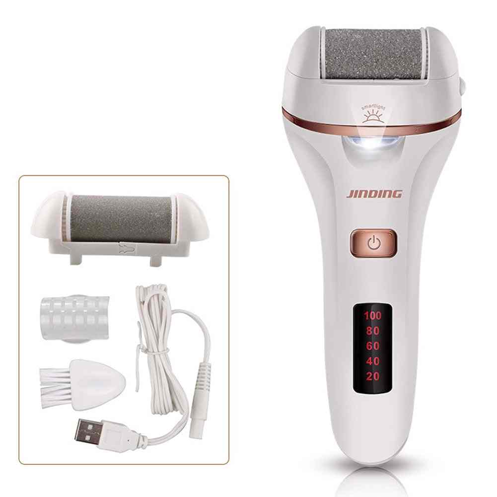 Rechargeable Electric Foot File for Hard Skin Removal