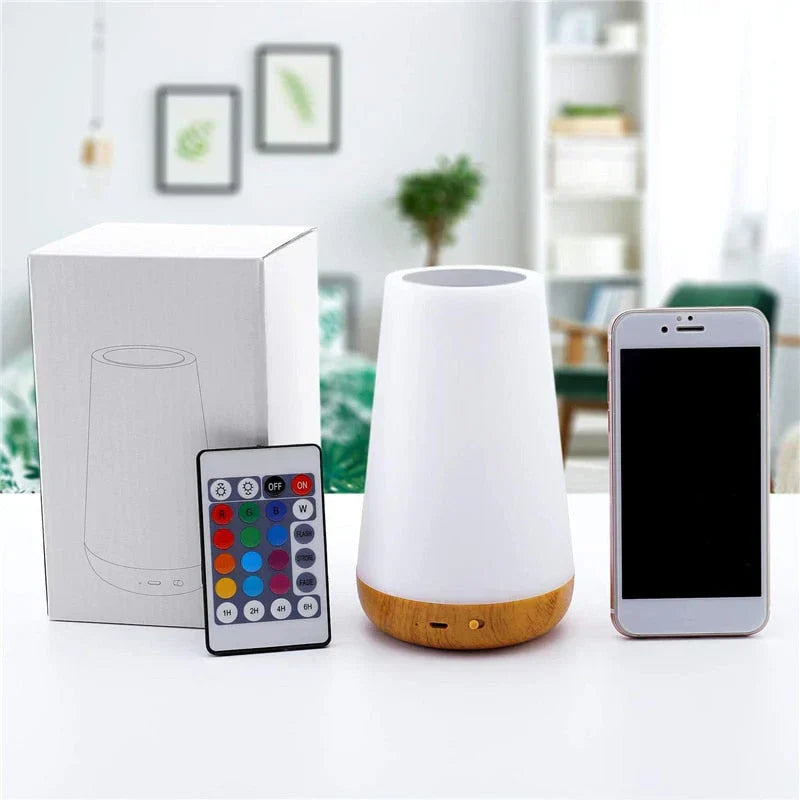 Rechargeable Touch Sensor Night Light with Color Options