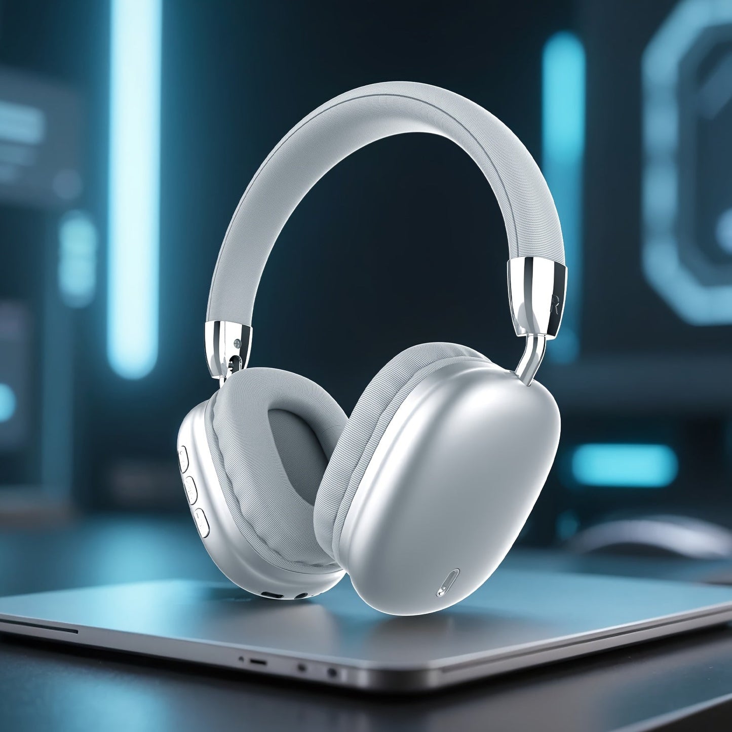 Wireless Gaming Headset with Hi-Fi Stereo and Deep Bass