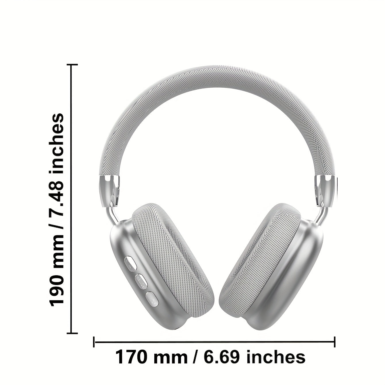 Wireless Gaming Headset with Hi-Fi Stereo and Deep Bass
