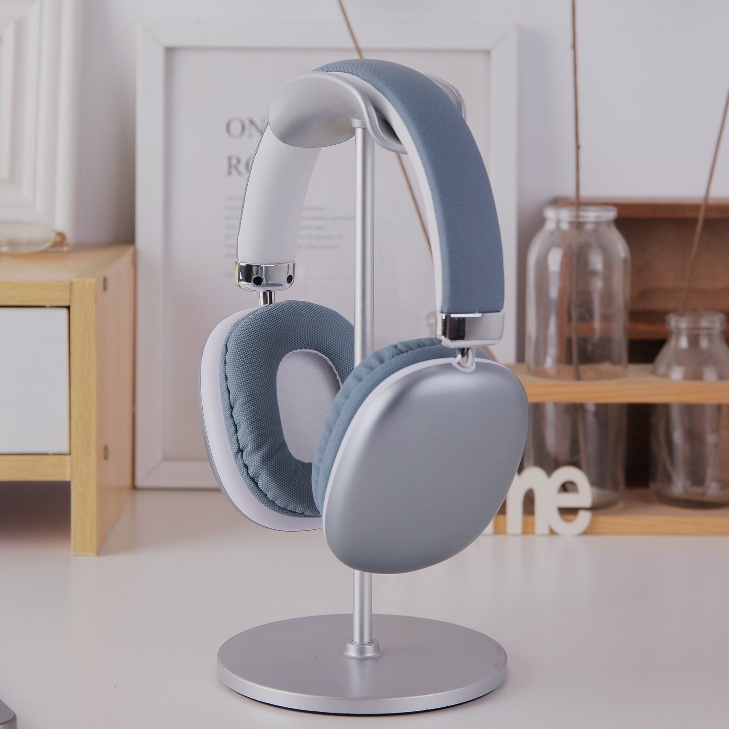 Wireless Over-Ear Headphones with Type-C Charging and Sound Isolation