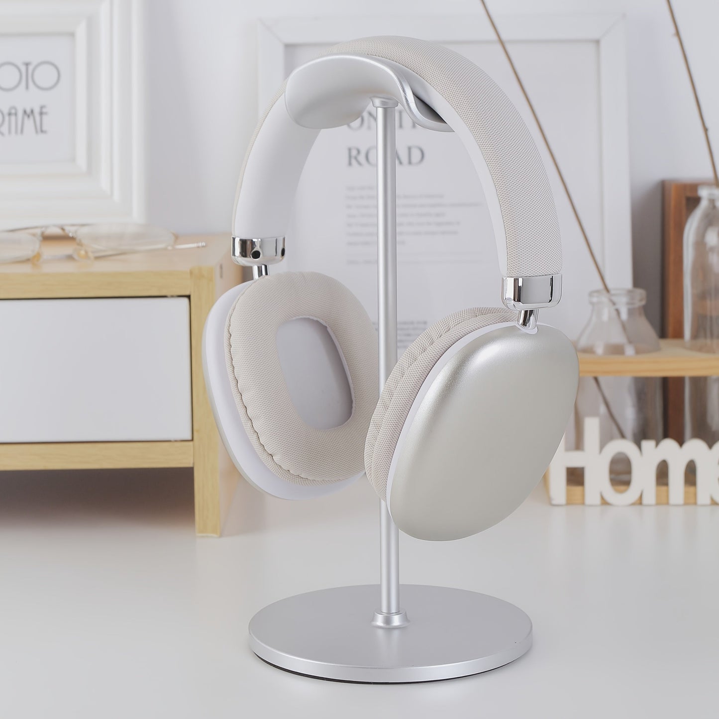 Wireless Over-Ear Headphones with Type-C Charging and Sound Isolation