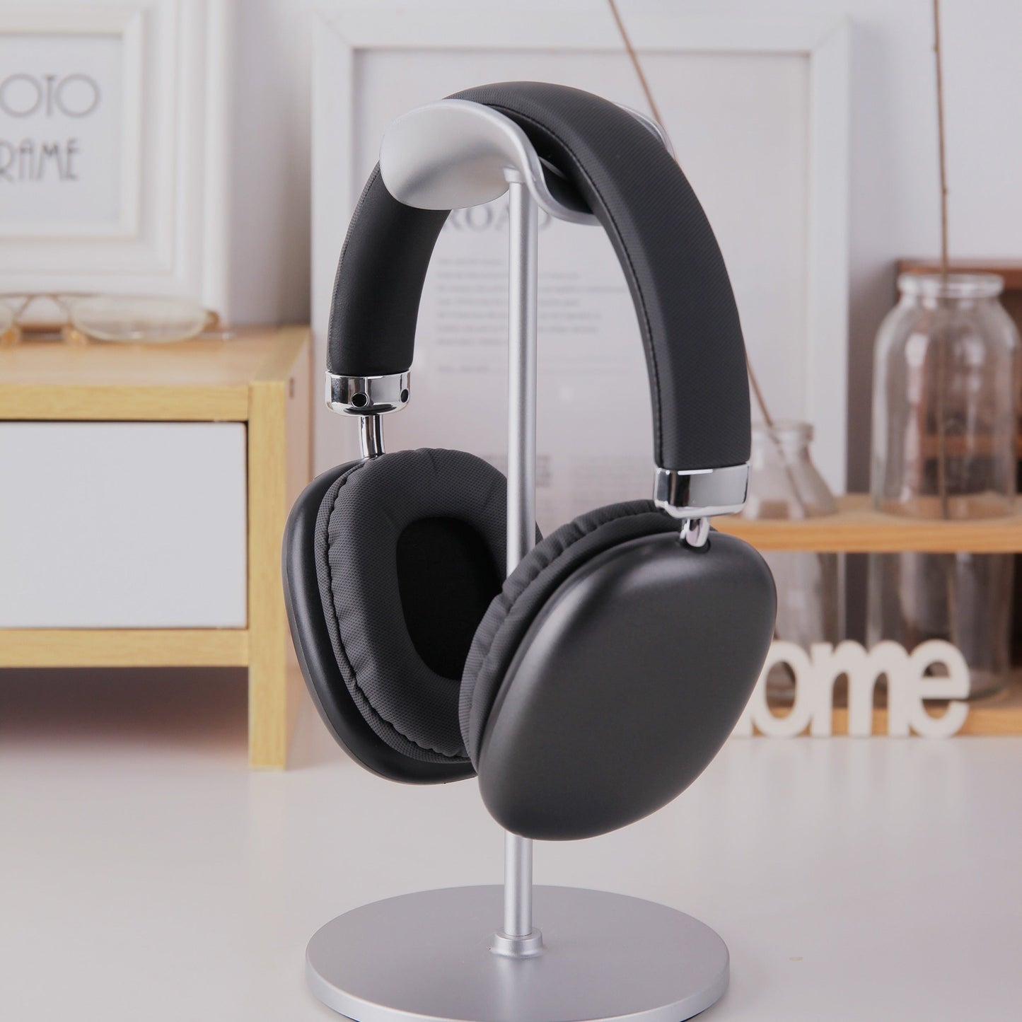 Wireless Over-Ear Headphones with Type-C Charging and Sound Isolation