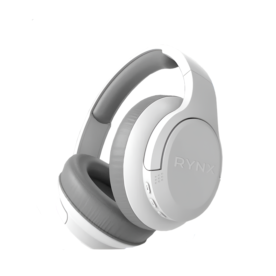 Wireless Over-Ear Headphones with Noise Cancellation and Deep Bass