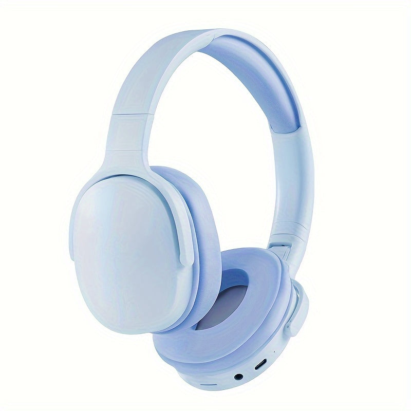 Wireless Over-Ear Headphones with Long Battery Life and USB Type-C Charging