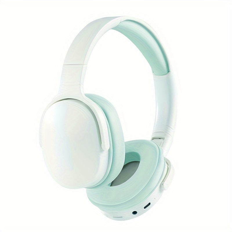 Wireless Over-Ear Headphones with Long Battery Life and USB Type-C Charging