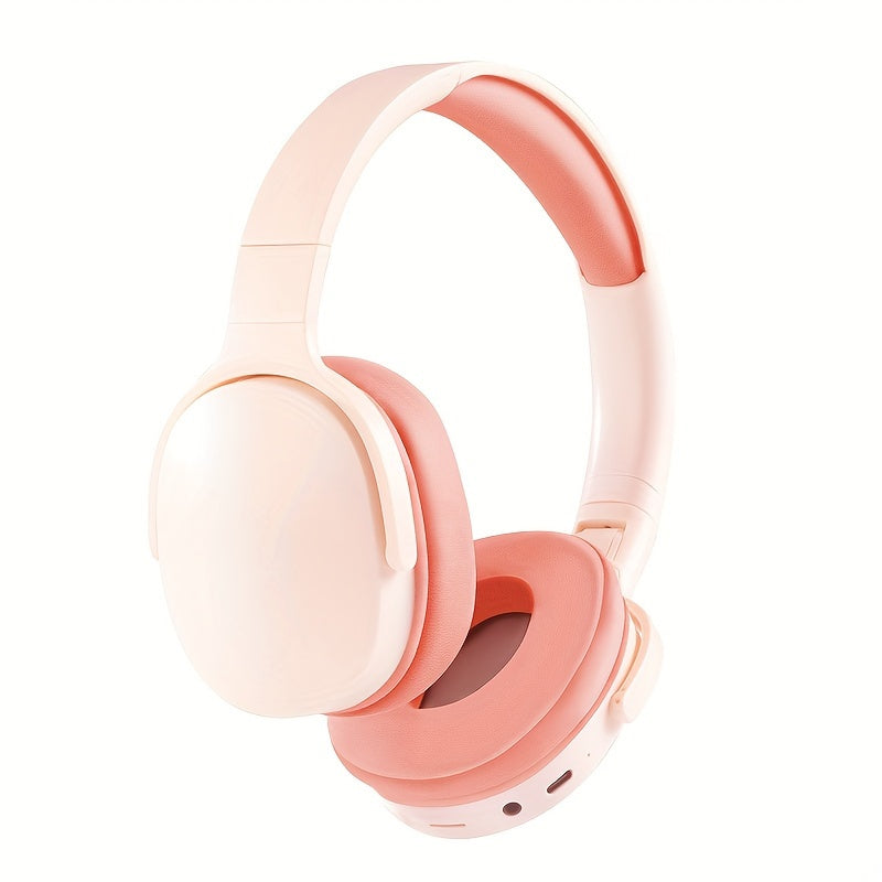 Wireless Over-Ear Headphones with Long Battery Life and USB Type-C Charging