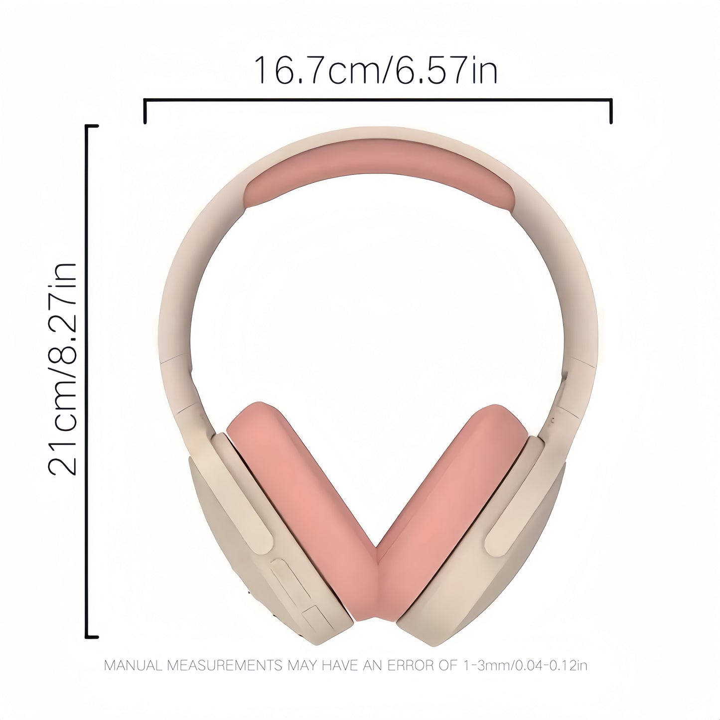 Wireless Over-Ear Headphones with Long Battery Life and USB Type-C Charging