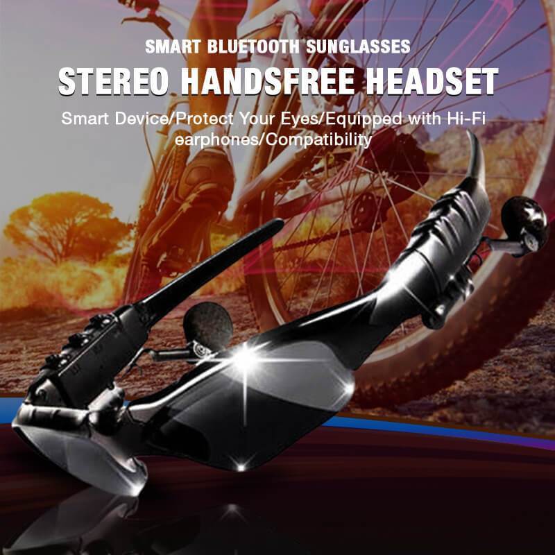 Smart Bluetooth Sunglasses with Hands-Free Headset