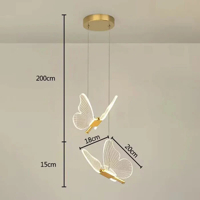 Designer Ceiling Lamp with Warm White LED Light