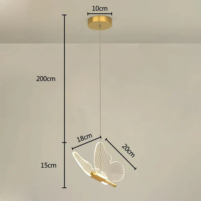 Designer Ceiling Lamp with Warm White LED Light