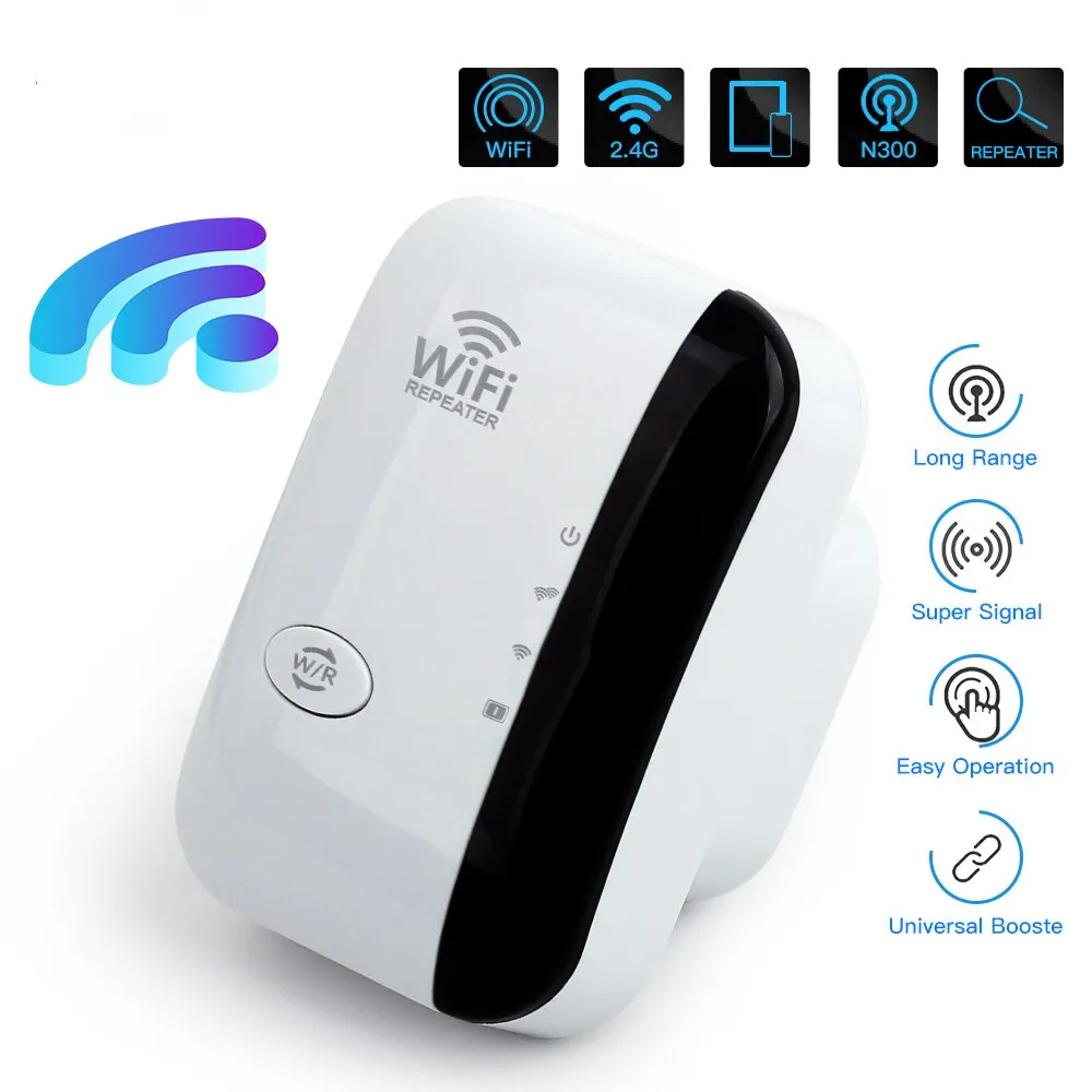 WiFi Range Extender with Fast 300 Mbps Speed