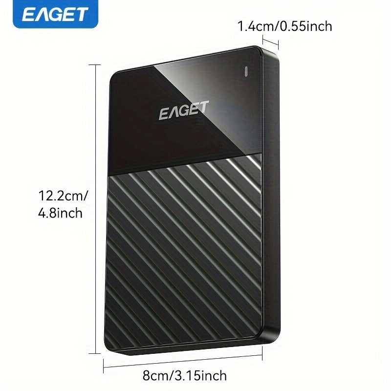 Portable USB 3.0 Hard Drive for Fast File Transfer