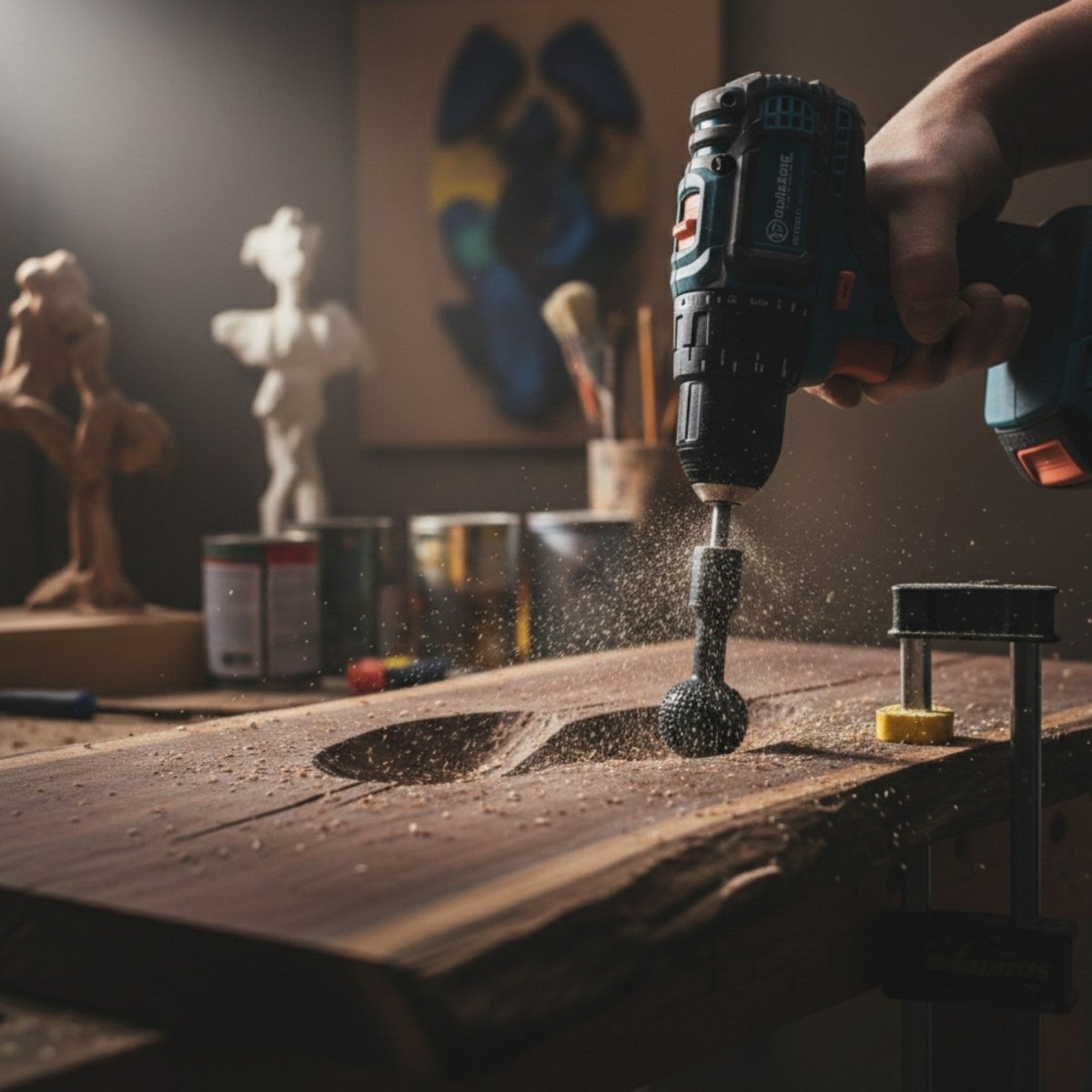 Spherical Wood Groove Carving Tool