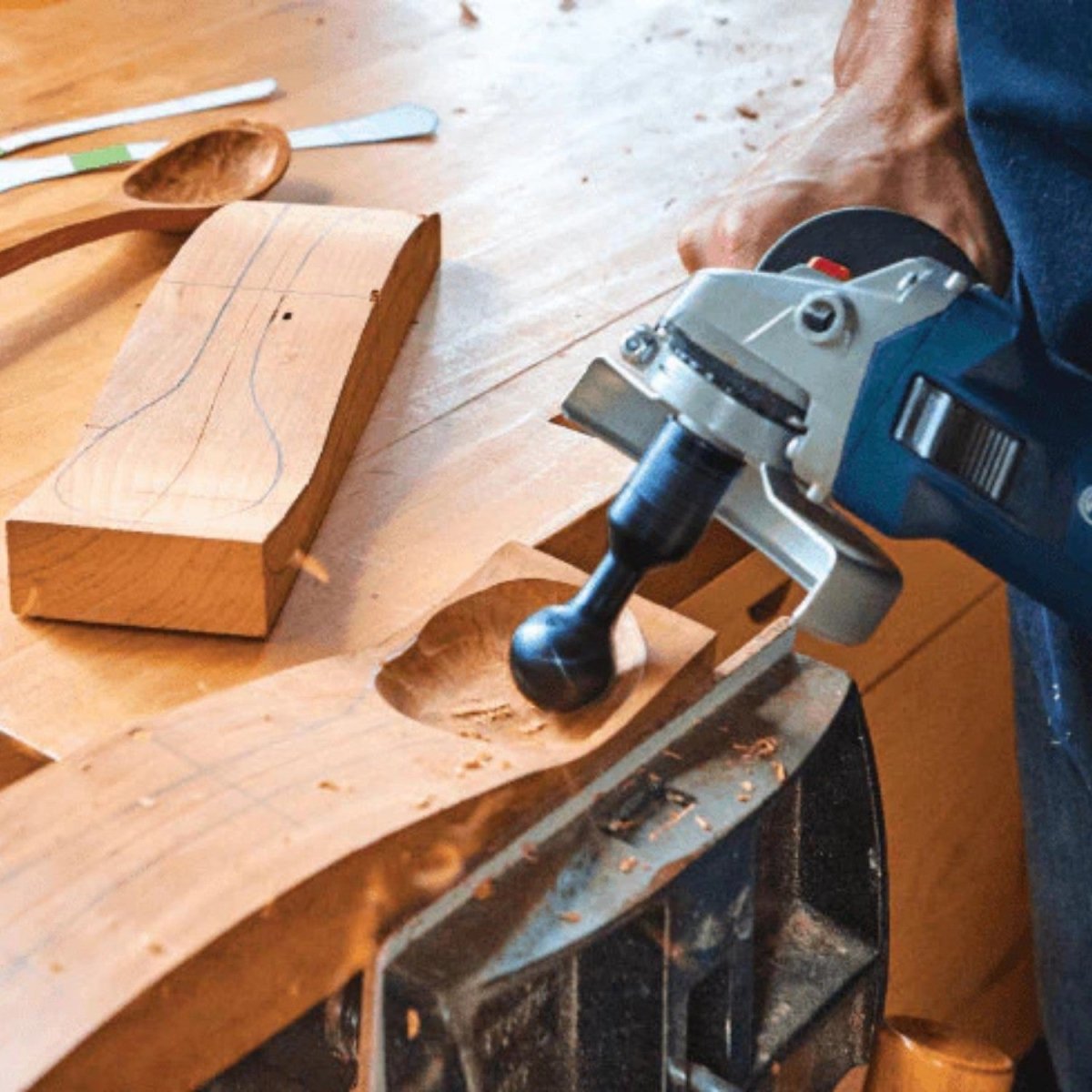 Spherical Wood Groove Carving Tool