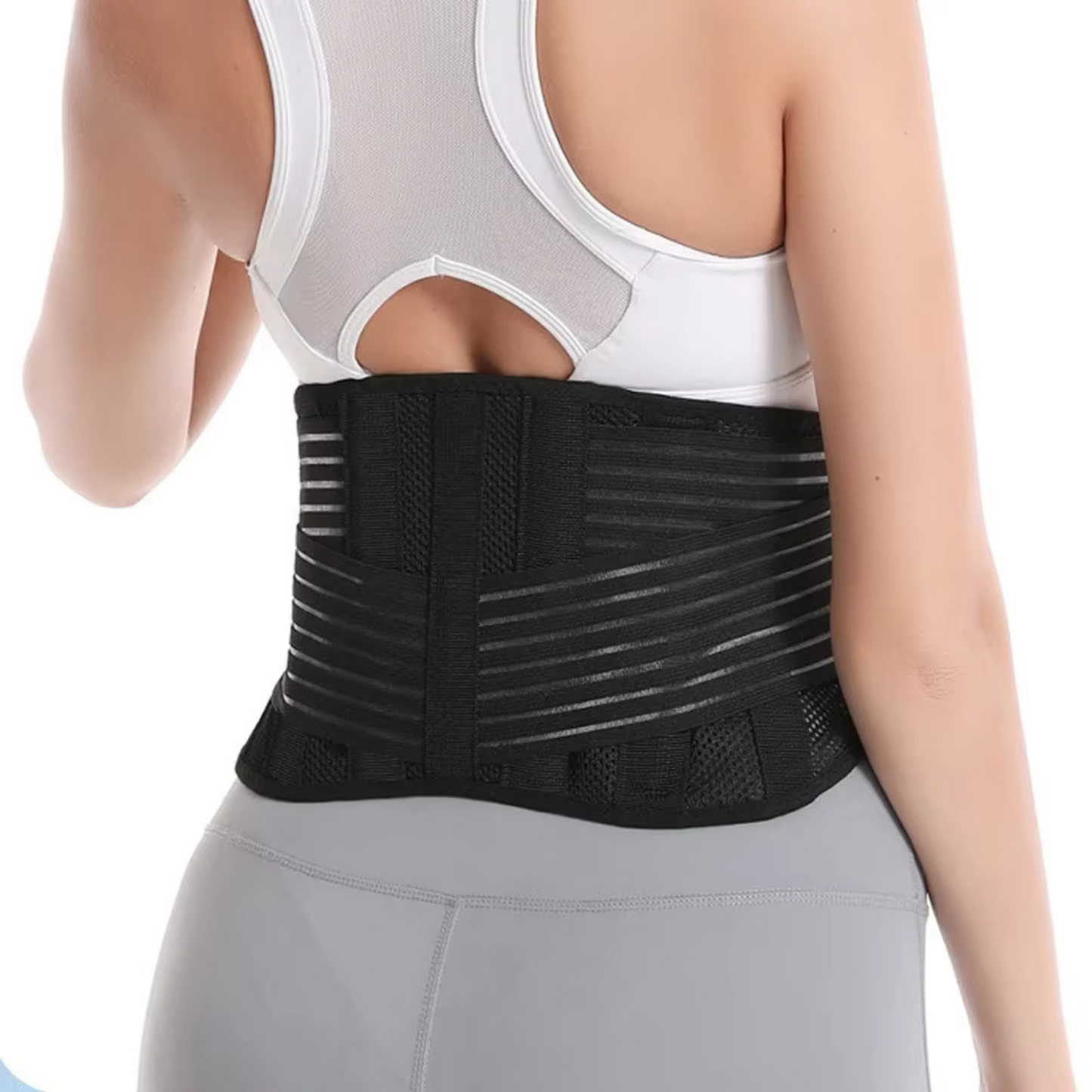 Ergonomic Adjustable Back Support Belt for Pain Relief