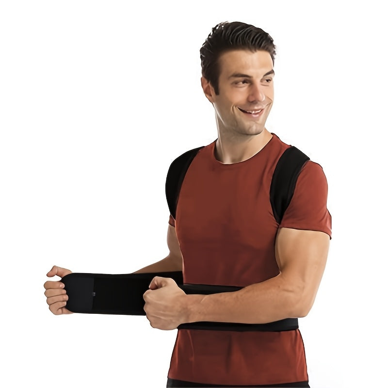 Adjustable Lightweight Back and Shoulder Posture Support Belt