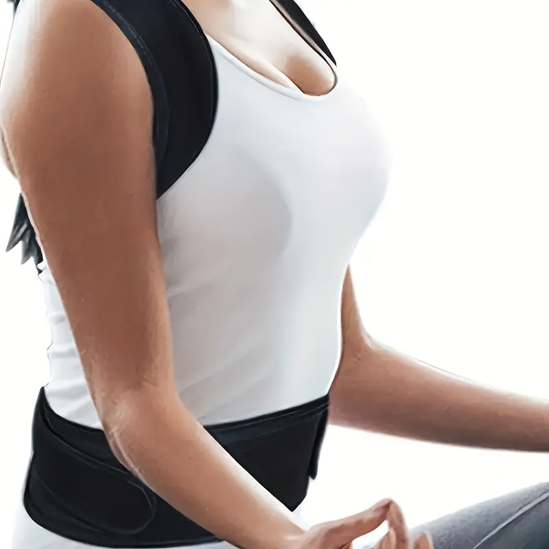Adjustable Lightweight Back and Shoulder Posture Support Belt