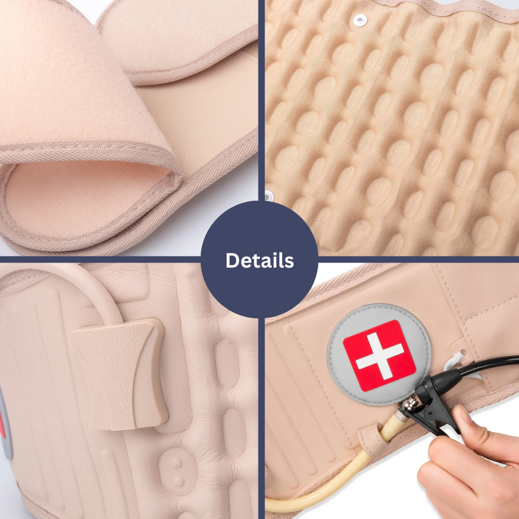 Adjustable Ergonomic Back Support for Pain Relief