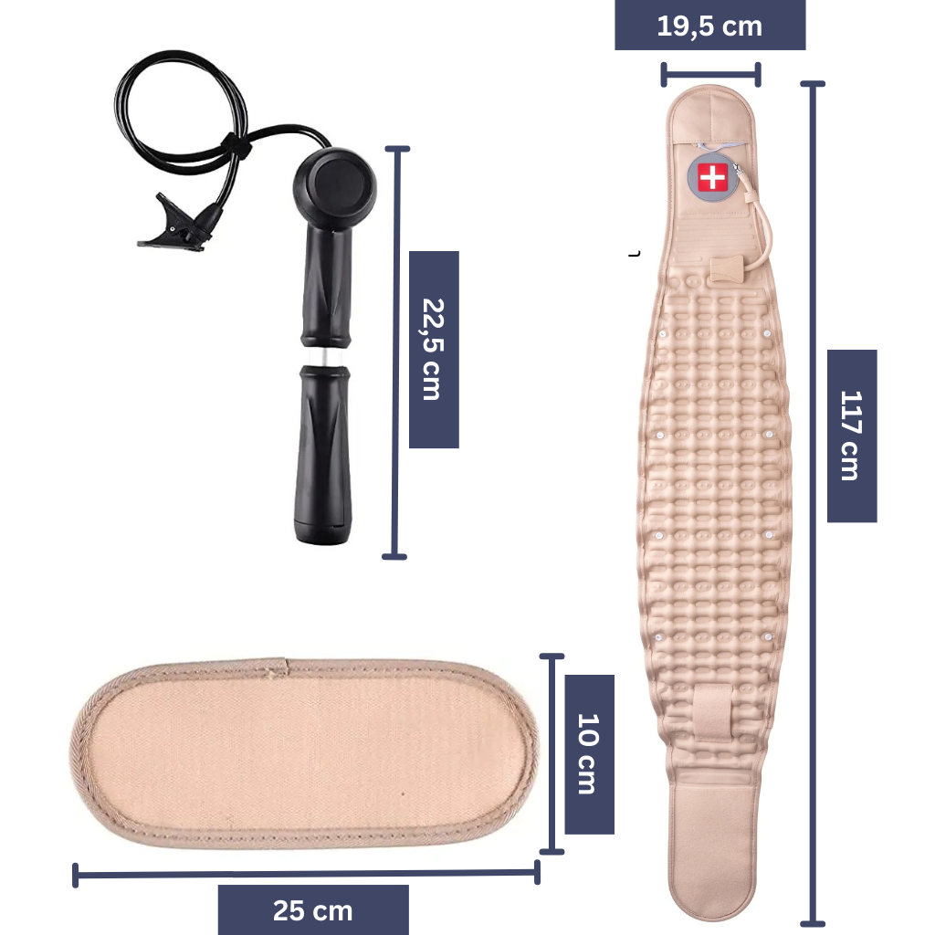 Adjustable Ergonomic Back Support for Pain Relief