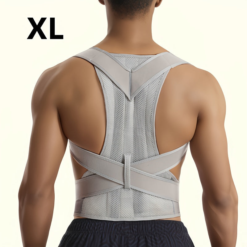 Unisex Back Strap for Posture Correction with Cross Straps