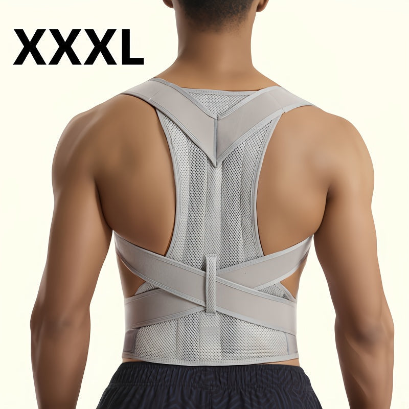 Unisex Back Strap for Posture Correction with Cross Straps