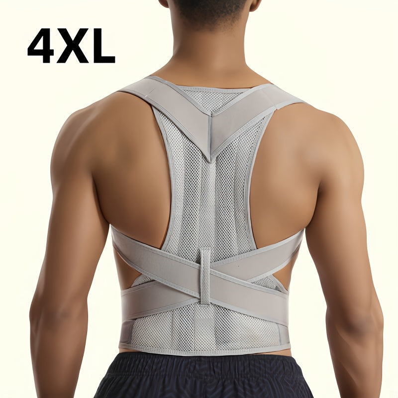 Unisex Back Strap for Posture Correction with Cross Straps