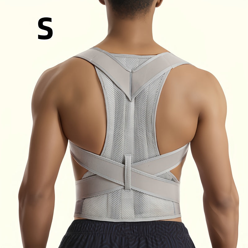 Unisex Back Strap for Posture Correction with Cross Straps