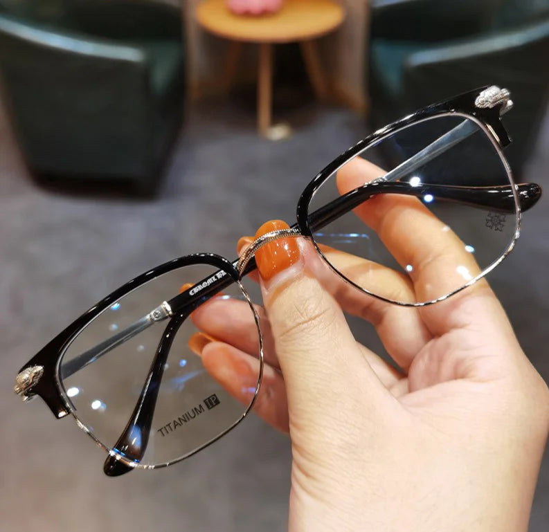 Blue Light Reading Glasses with Lightweight Frame and Magnification