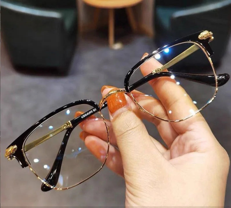 Blue Light Reading Glasses with Lightweight Frame and Magnification