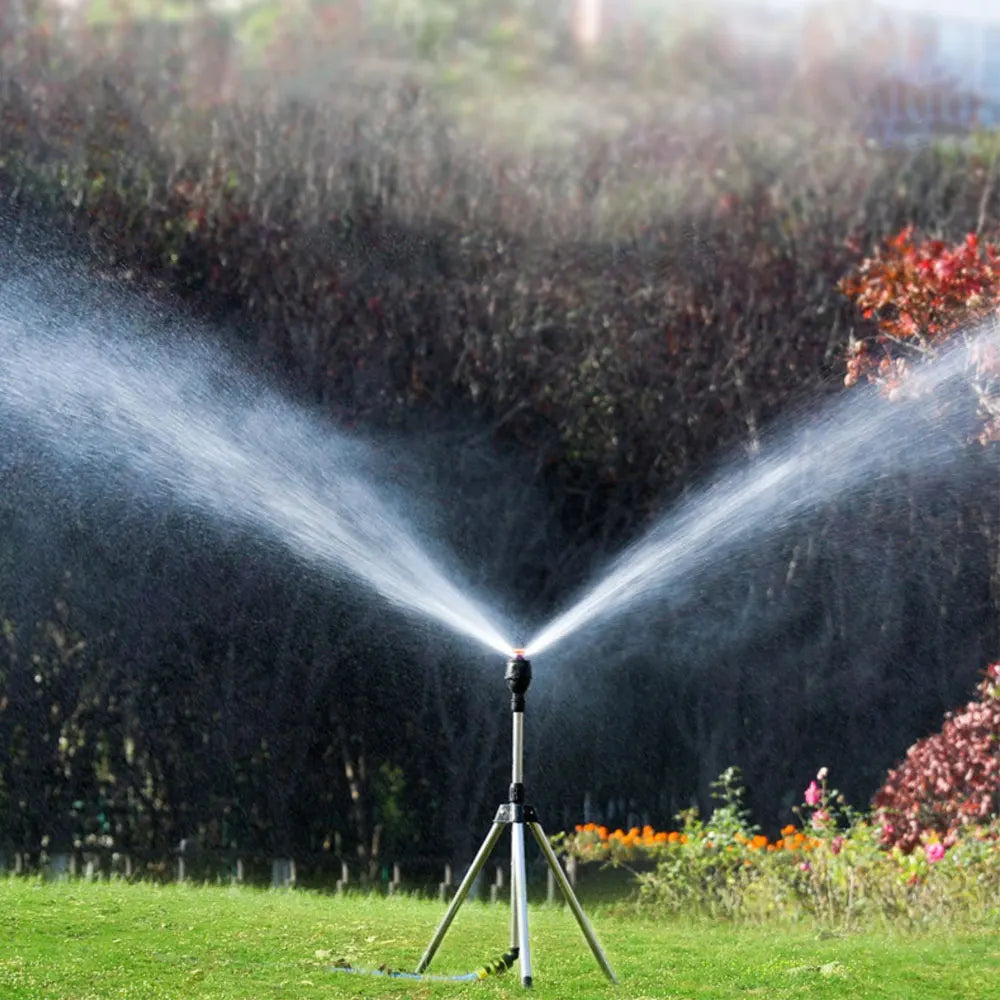 Automatic Rotating Garden Sprinkler with Adjustable Stand