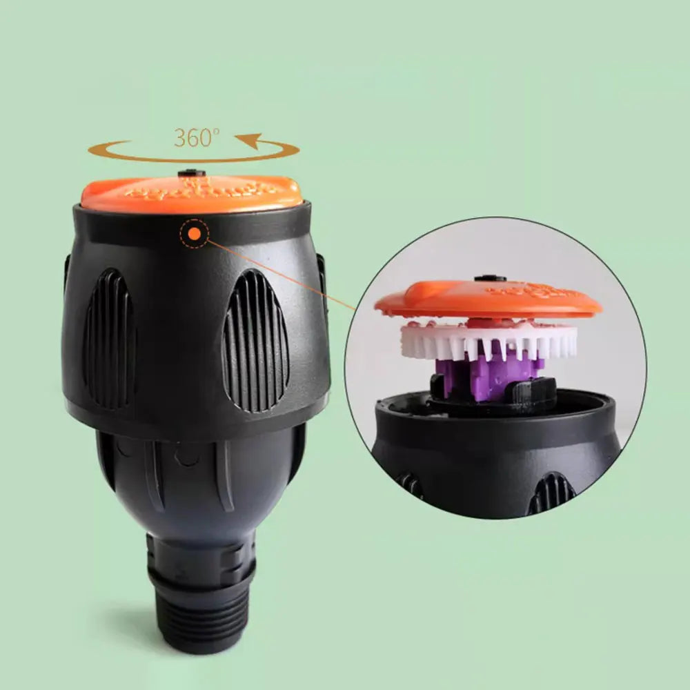 Automatic Rotating Garden Sprinkler with Adjustable Stand