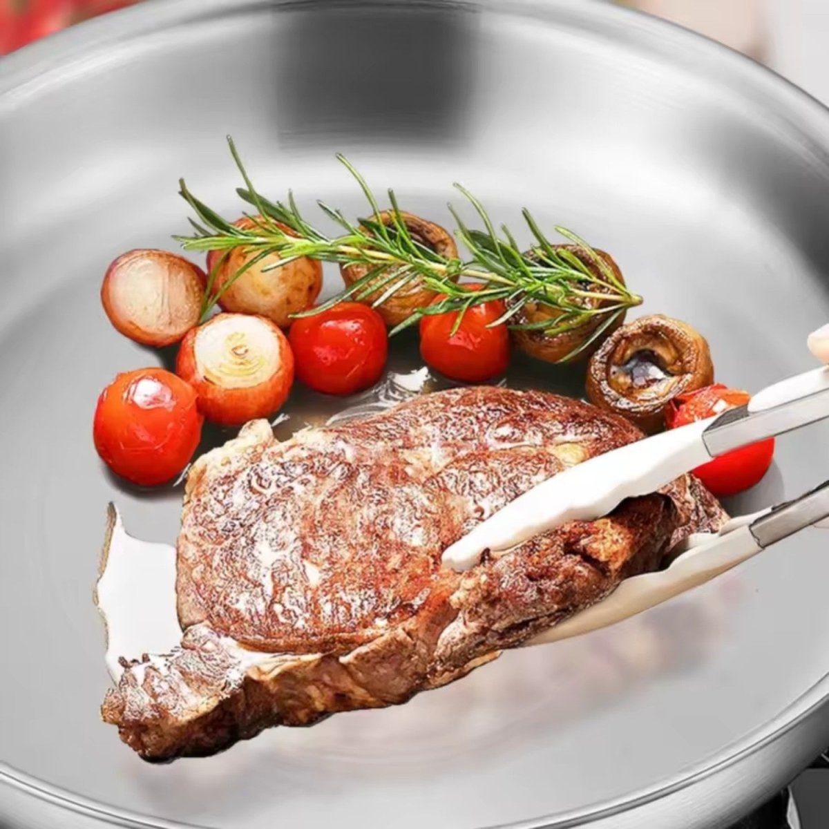 Non-Toxic Stainless Steel Non-Stick Frying Pan