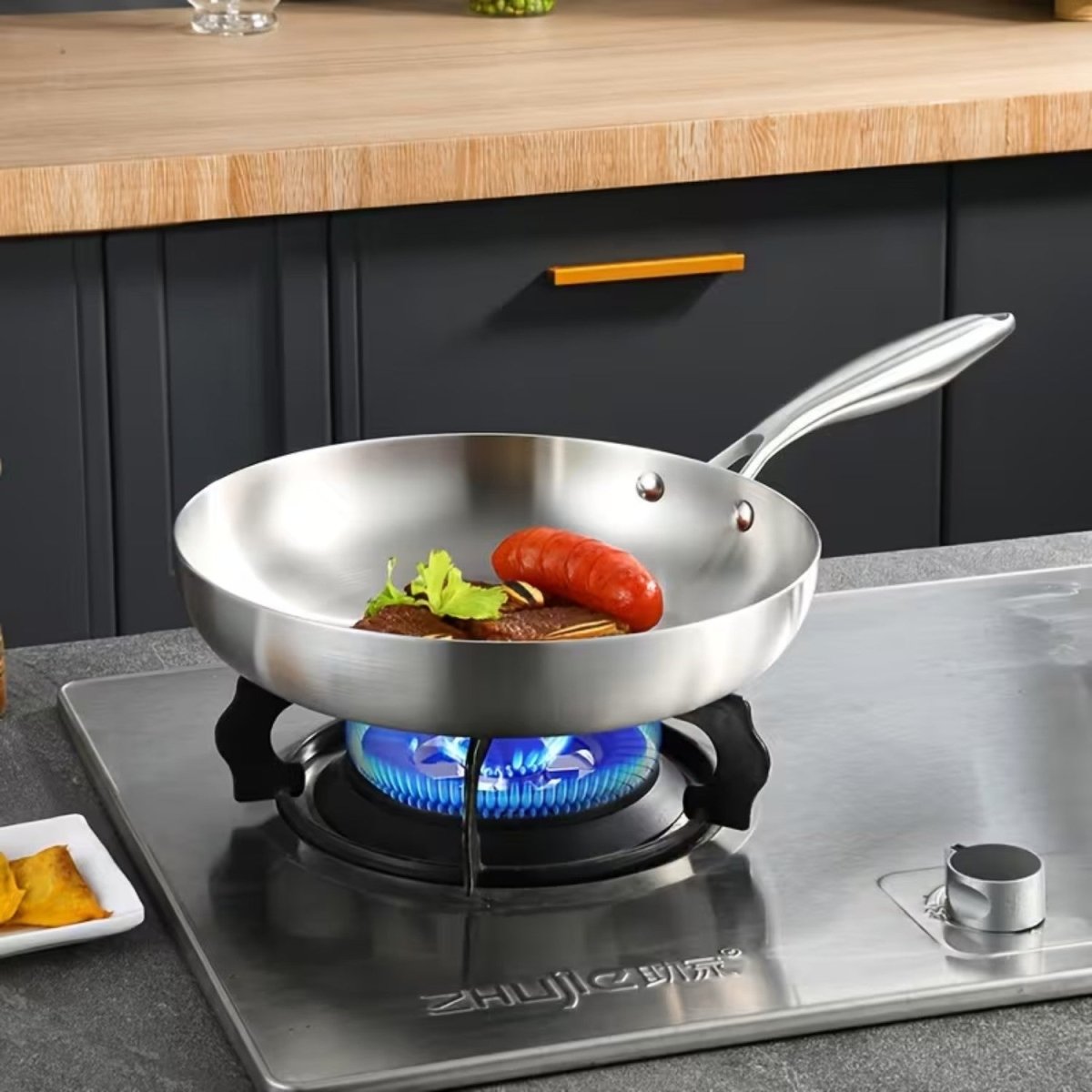 Non-Toxic Stainless Steel Non-Stick Frying Pan