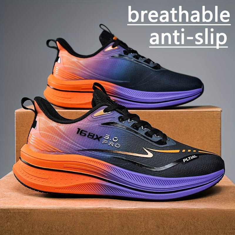 Breathable Lightweight Running Shoes with Slip-Resistant Grip