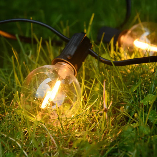 Outdoor LED String Lights for Cozy Ambiance