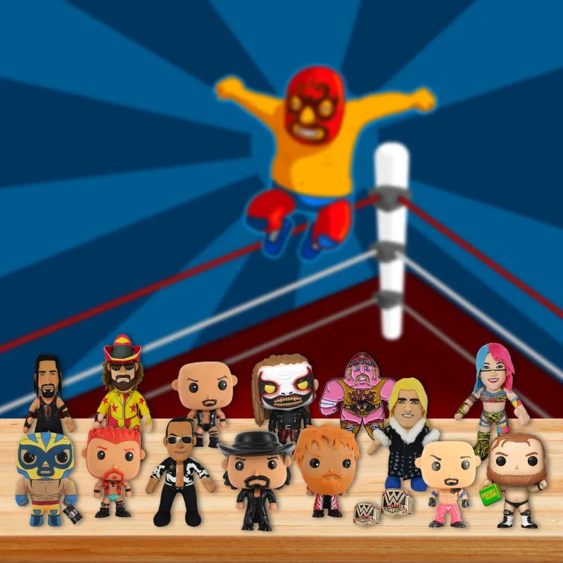 Wrestling-Themed Advent Calendar with 24 Daily Surprises