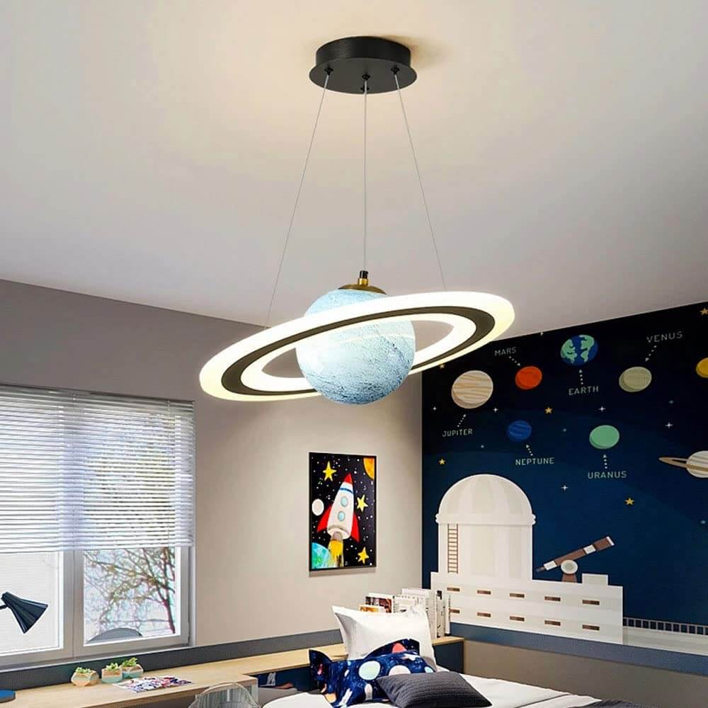 LED Planet Pendant Lamp for Kids Room