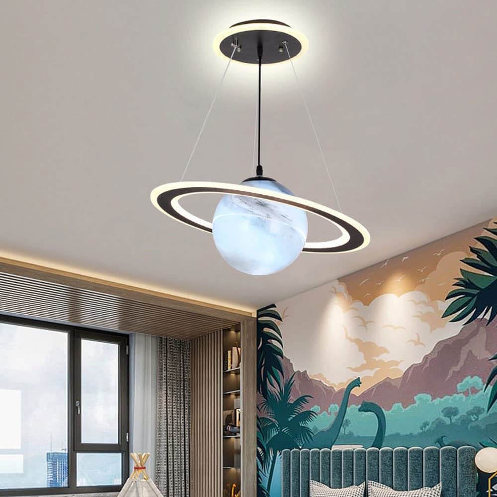 LED Planet Pendant Lamp for Kids Room