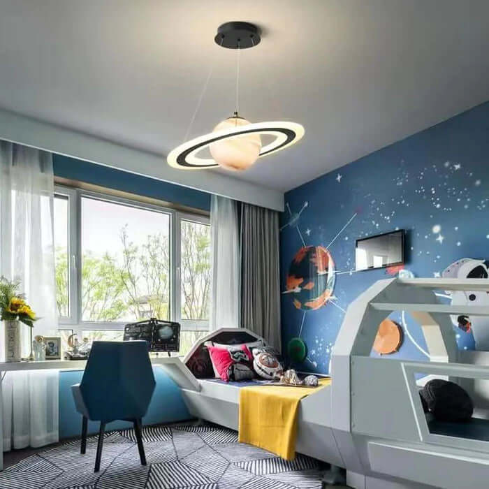 LED Planet Pendant Lamp for Kids Room