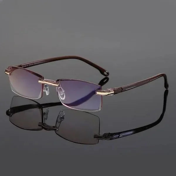 Unbreakable Multifocal Reading Glasses with Blue Light Protection