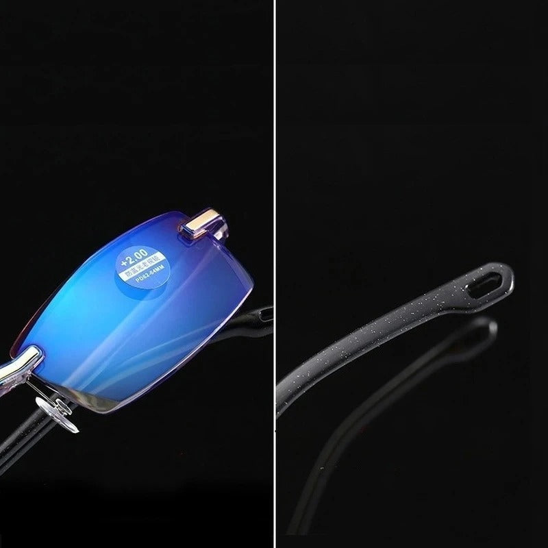 Unbreakable Multifocal Reading Glasses with Blue Light Protection