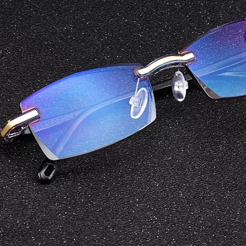 Unbreakable Multifocal Reading Glasses with Blue Light Protection