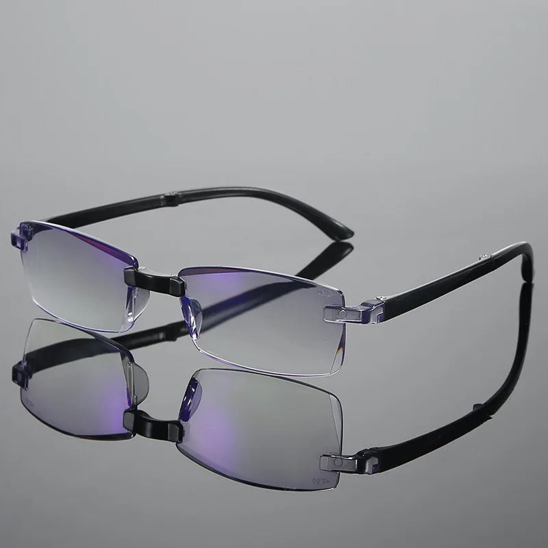 Unbreakable Multifocal Reading Glasses with Blue Light Protection